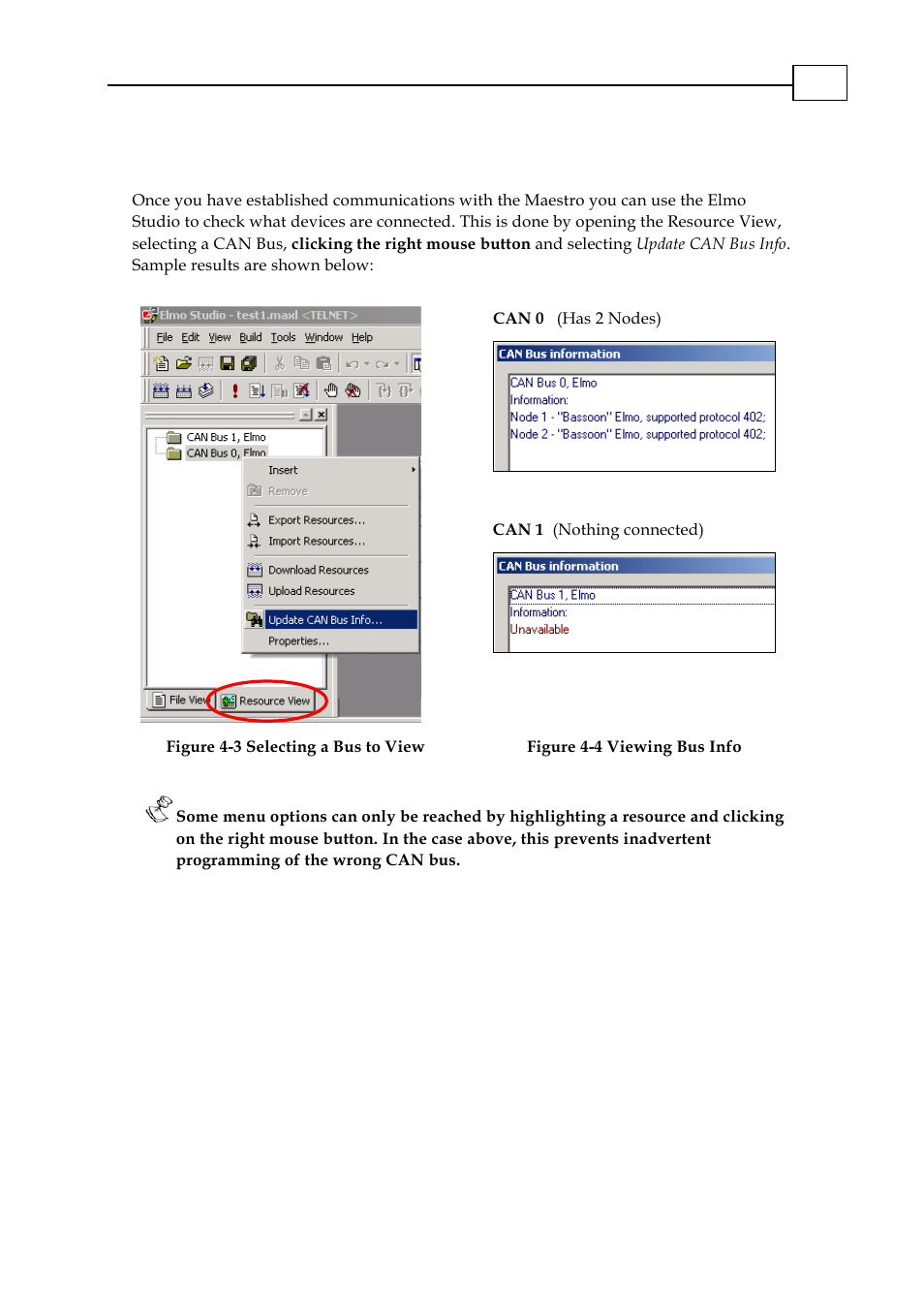 5 checking the resources on the can buses | ElmoMC Multi-Axis Motion Controller-Maestro Installation Guide User Manual | Page 32 / 46