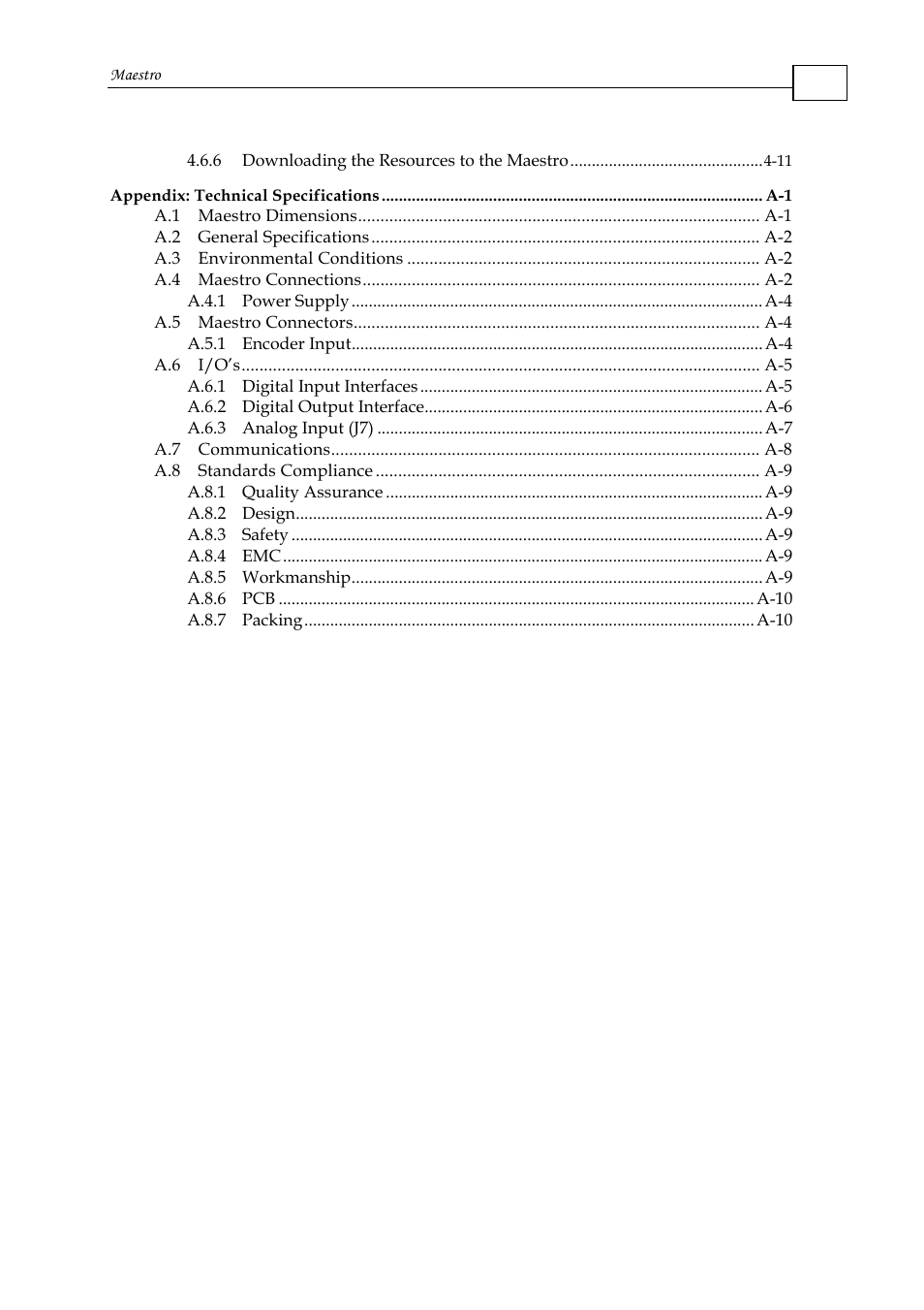 ElmoMC Multi-Axis Motion Controller-Maestro Installation Guide User Manual | Page 4 / 46