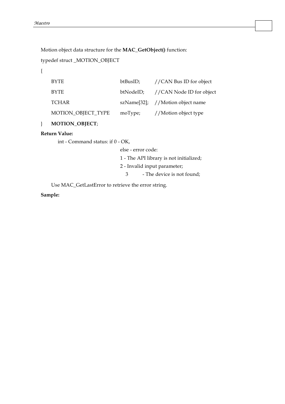 ElmoMC Multi-Axis Motion Controller-Maestro User Manual | Page 117 / 313