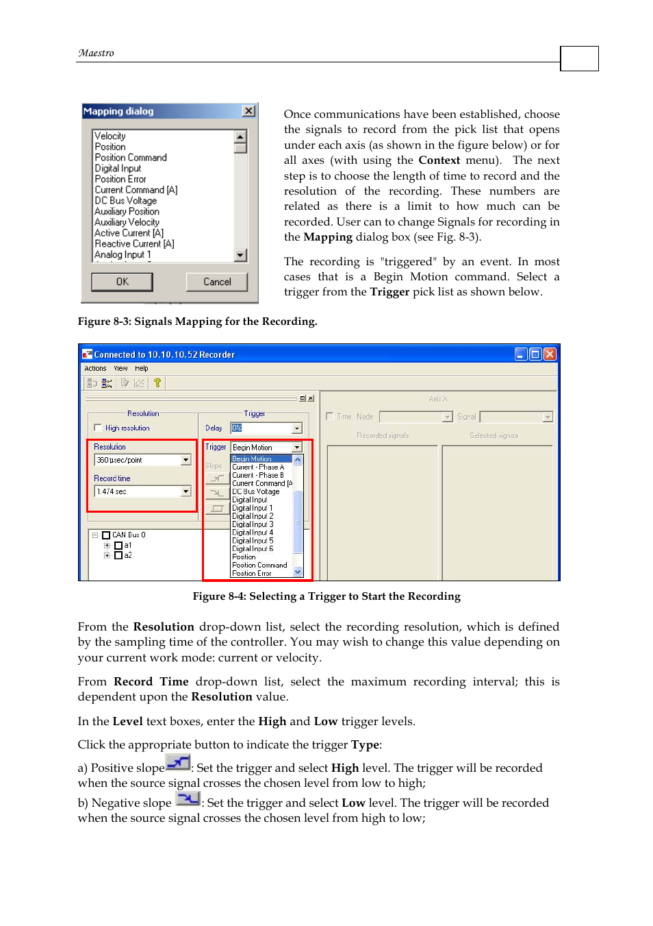 ElmoMC Multi-Axis Motion Controller-Maestro User Manual | Page 132 / 313
