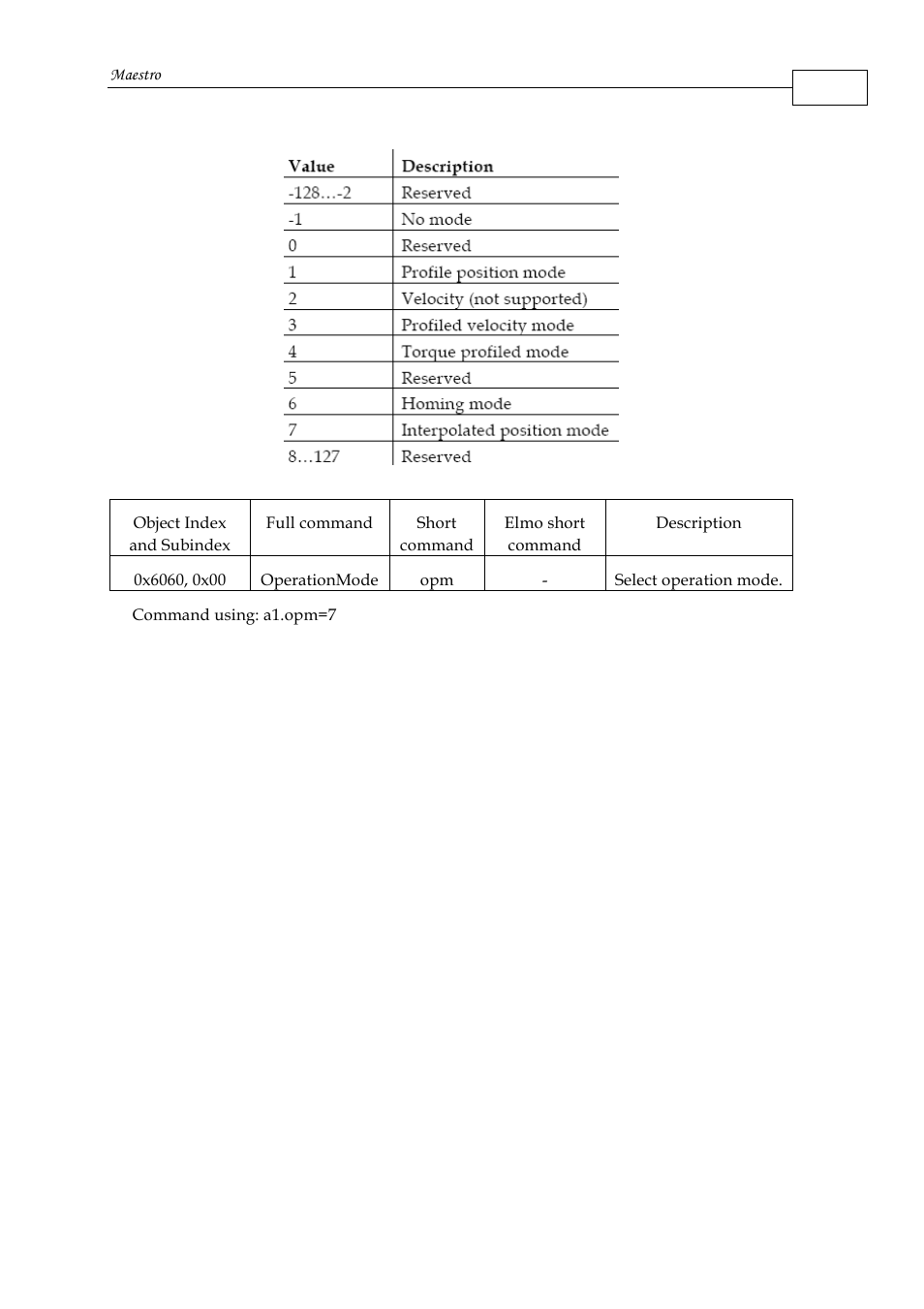 ElmoMC Multi-Axis Motion Controller-Maestro User Manual | Page 147 / 313