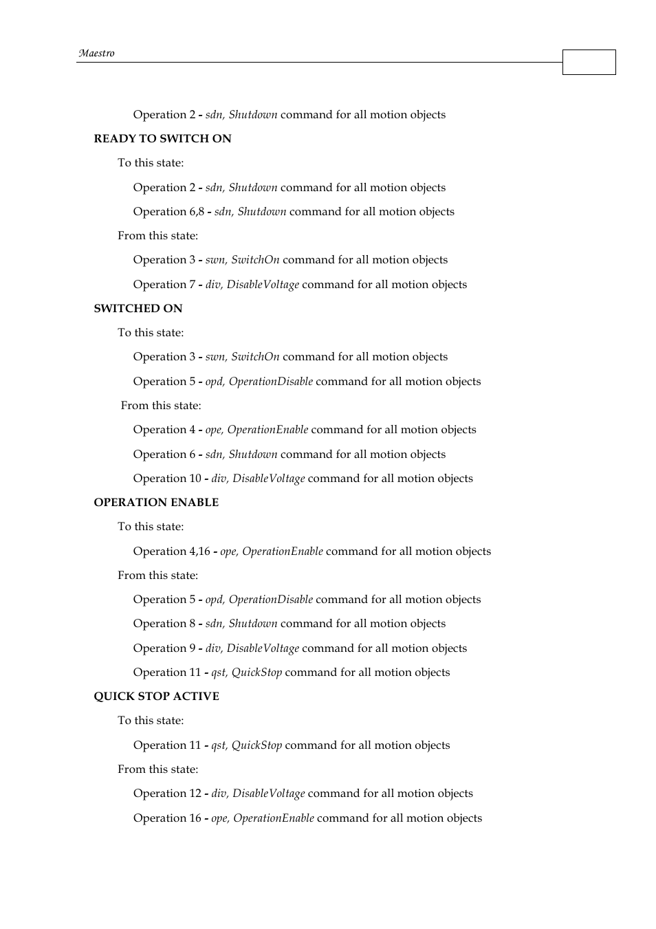 ElmoMC Multi-Axis Motion Controller-Maestro User Manual | Page 149 / 313