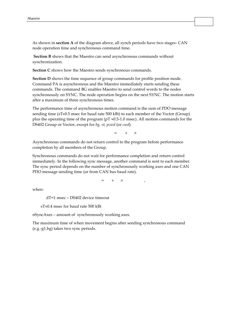 ElmoMC Multi-Axis Motion Controller-Maestro User Manual | Page 164 / 313