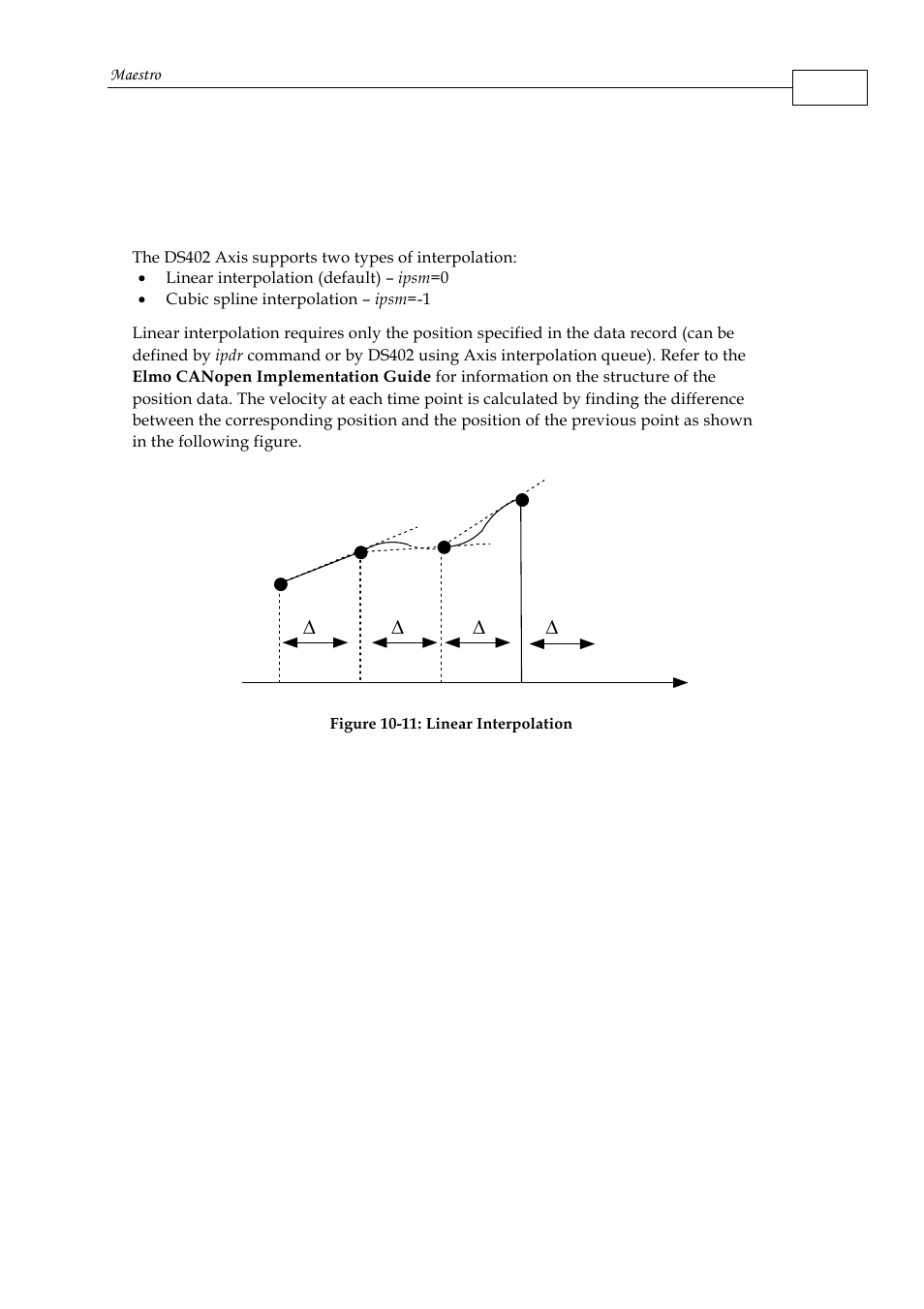 2 interpolated position mode commands description | ElmoMC Multi-Axis Motion Controller-Maestro User Manual | Page 175 / 313