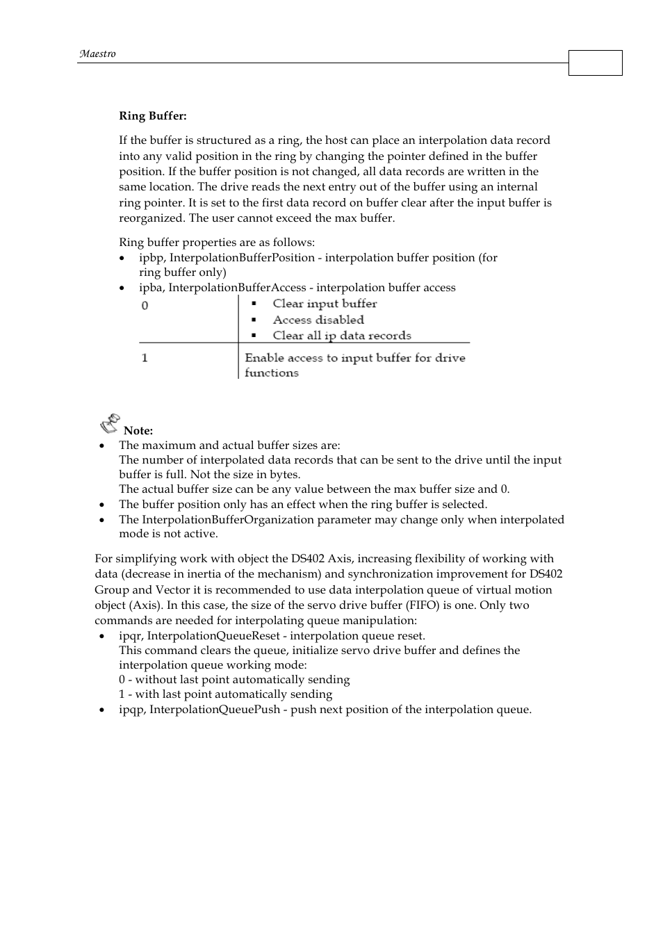 ElmoMC Multi-Axis Motion Controller-Maestro User Manual | Page 177 / 313