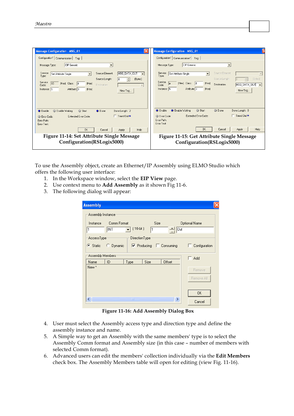 1 user interface to create communication objects | ElmoMC Multi-Axis Motion Controller-Maestro User Manual | Page 213 / 313