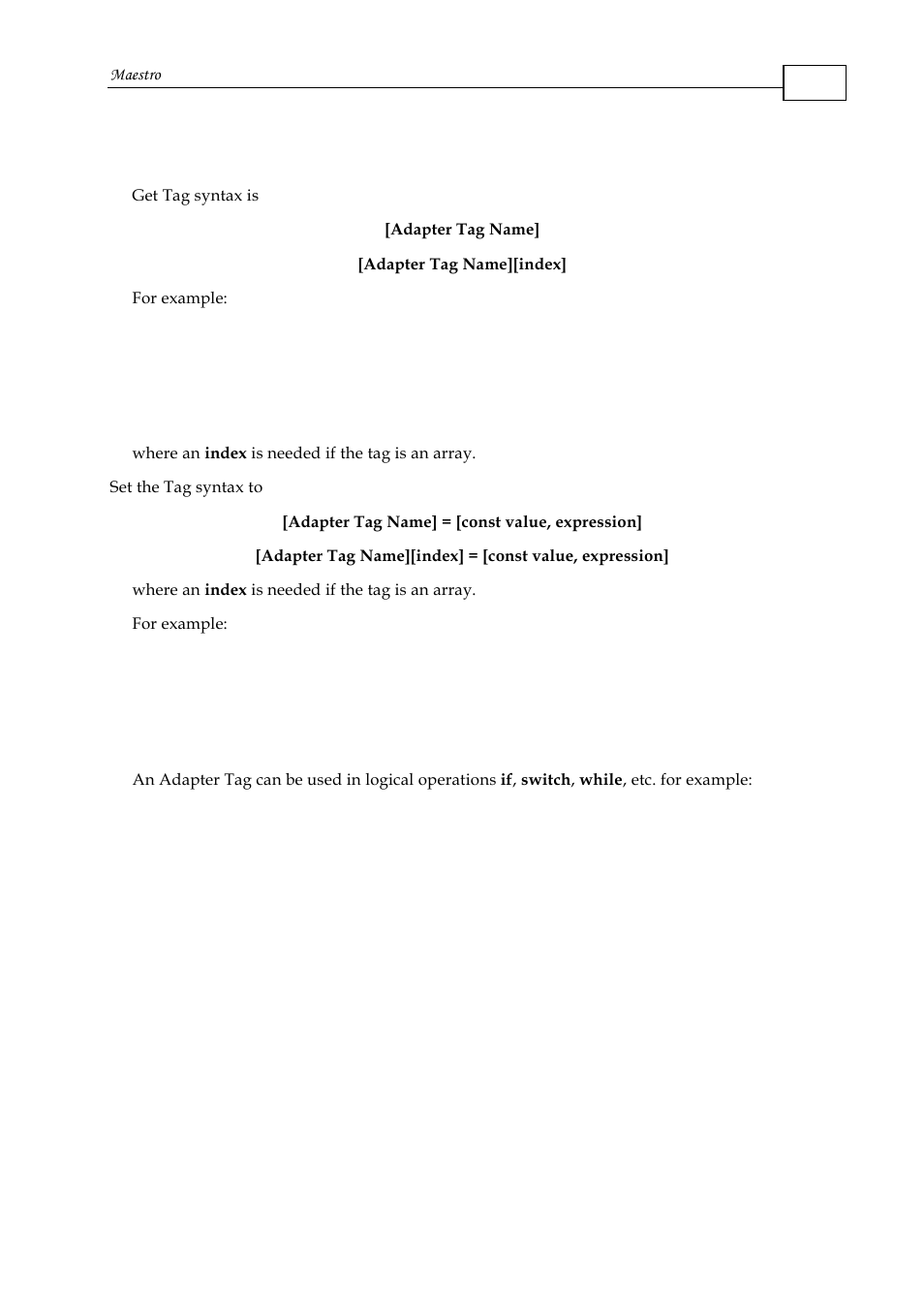 2 maestro program | ElmoMC Multi-Axis Motion Controller-Maestro User Manual | Page 220 / 313