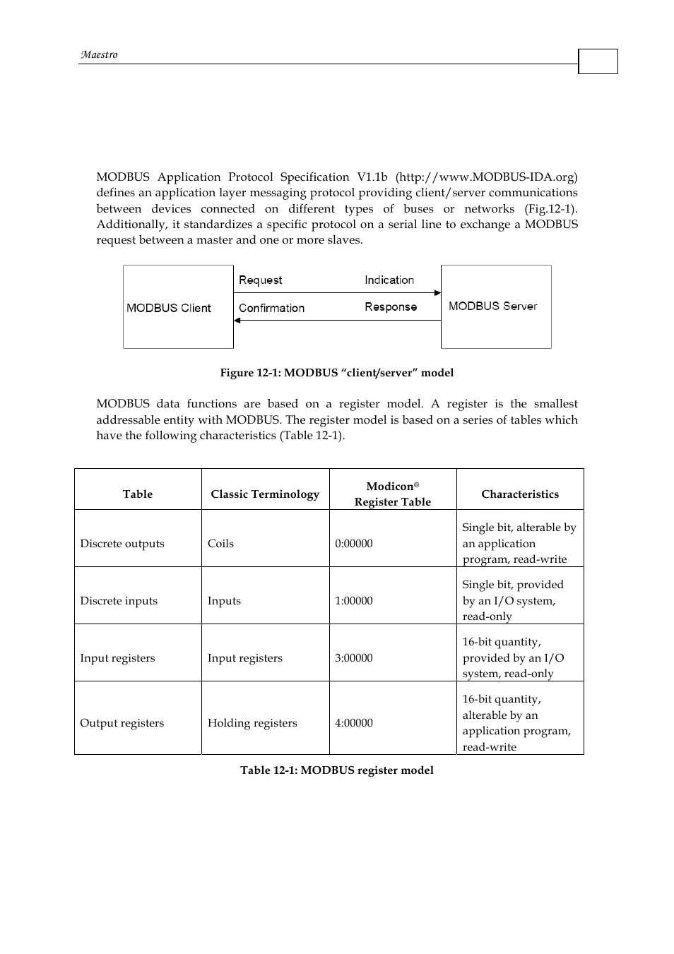 Chapter 12: modbus implementation | ElmoMC Multi-Axis Motion Controller-Maestro User Manual | Page 221 / 313