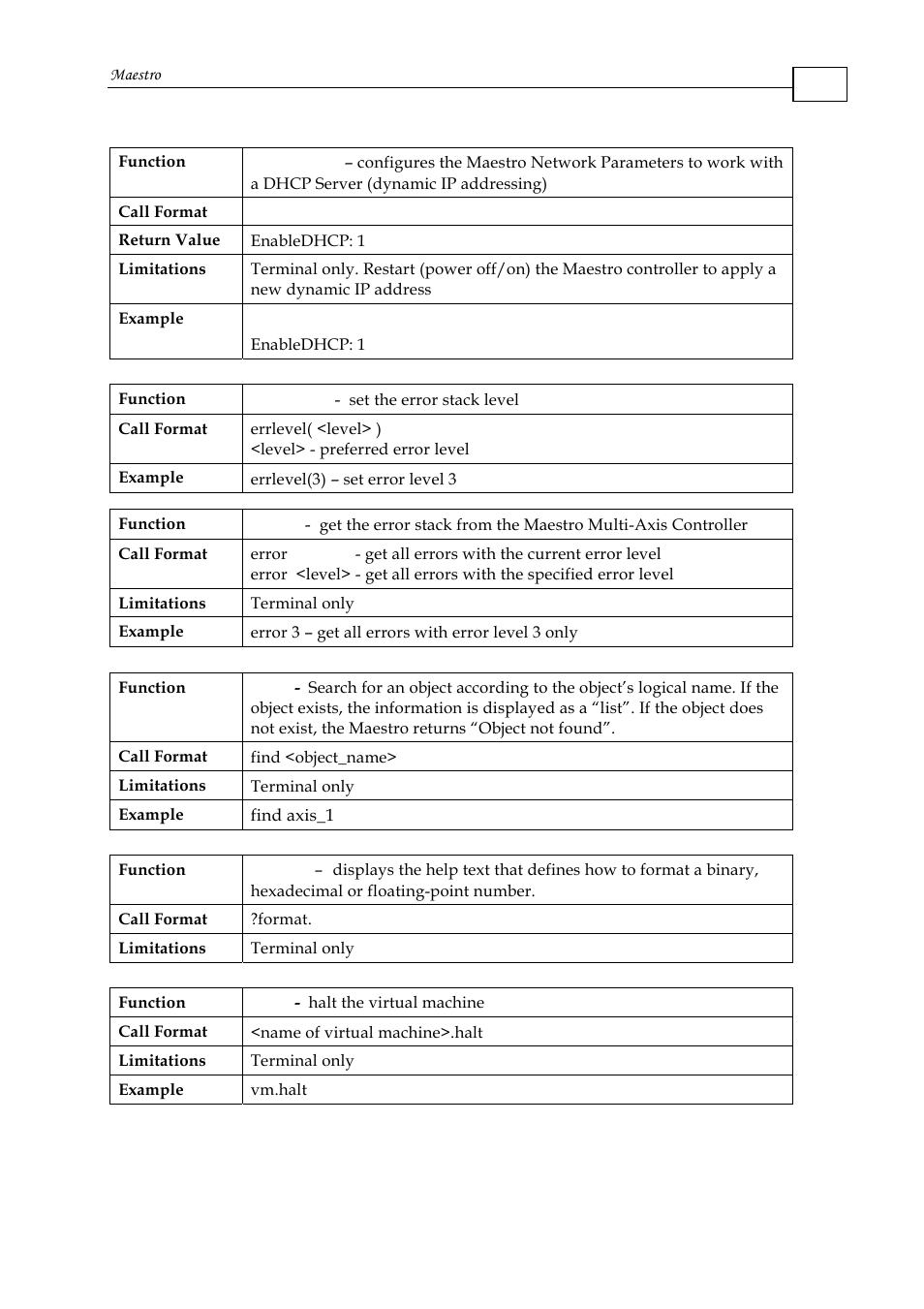 ElmoMC Multi-Axis Motion Controller-Maestro User Manual | Page 24 / 313