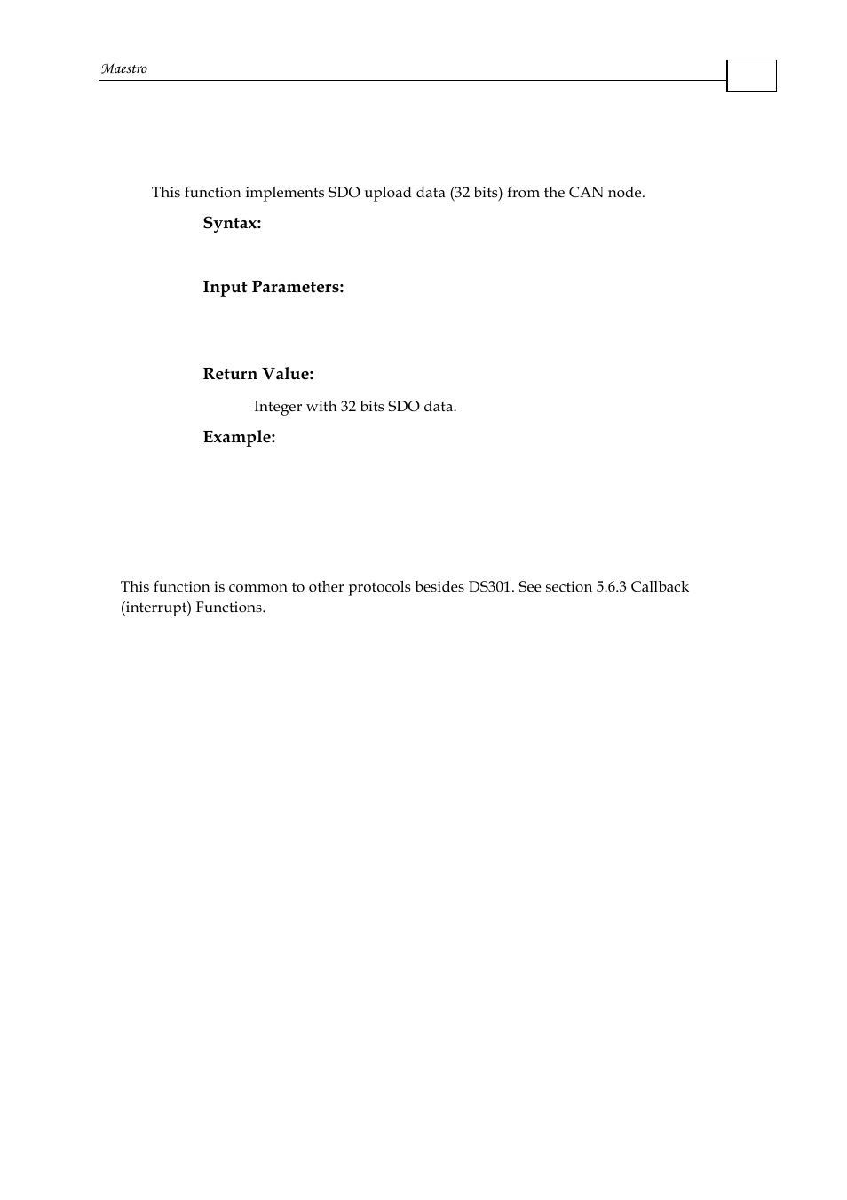 12 upload sdo - 32 bit, 13 heartbeat handling, Upload sdo - 32 bit | Heartbeat handling | ElmoMC Multi-Axis Motion Controller-Maestro User Manual | Page 247 / 313