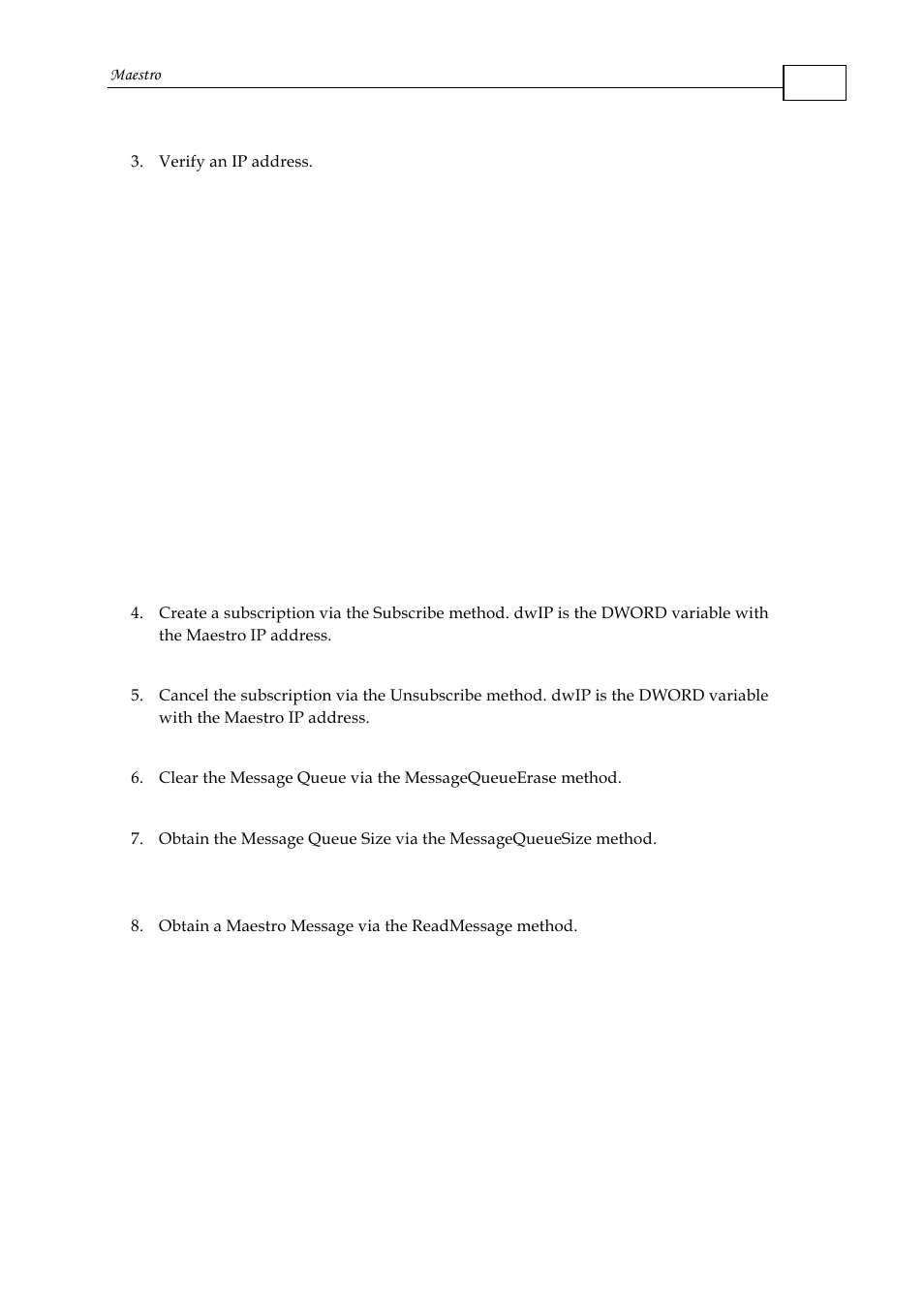 ElmoMC Multi-Axis Motion Controller-Maestro User Manual | Page 250 / 313