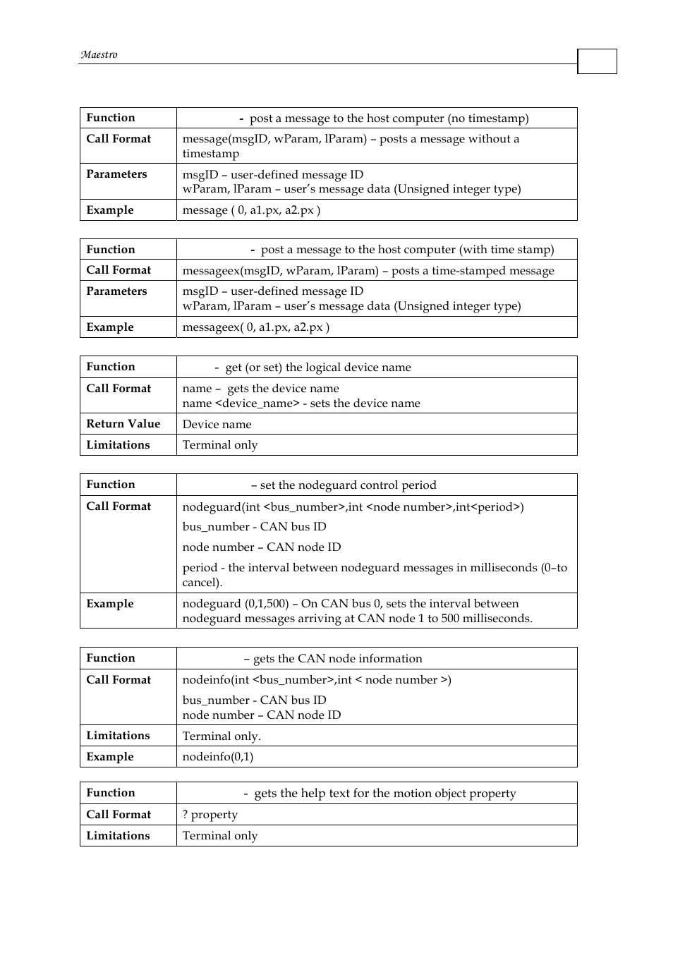 ElmoMC Multi-Axis Motion Controller-Maestro User Manual | Page 27 / 313