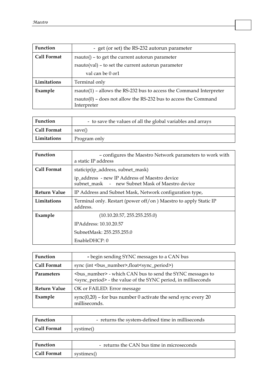 ElmoMC Multi-Axis Motion Controller-Maestro User Manual | Page 29 / 313