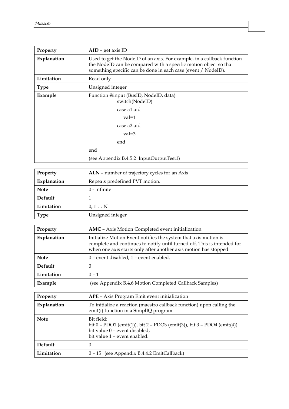 ElmoMC Multi-Axis Motion Controller-Maestro User Manual | Page 33 / 313