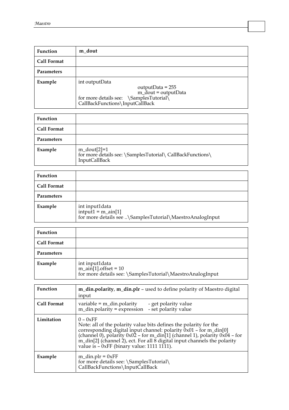 ElmoMC Multi-Axis Motion Controller-Maestro User Manual | Page 60 / 313