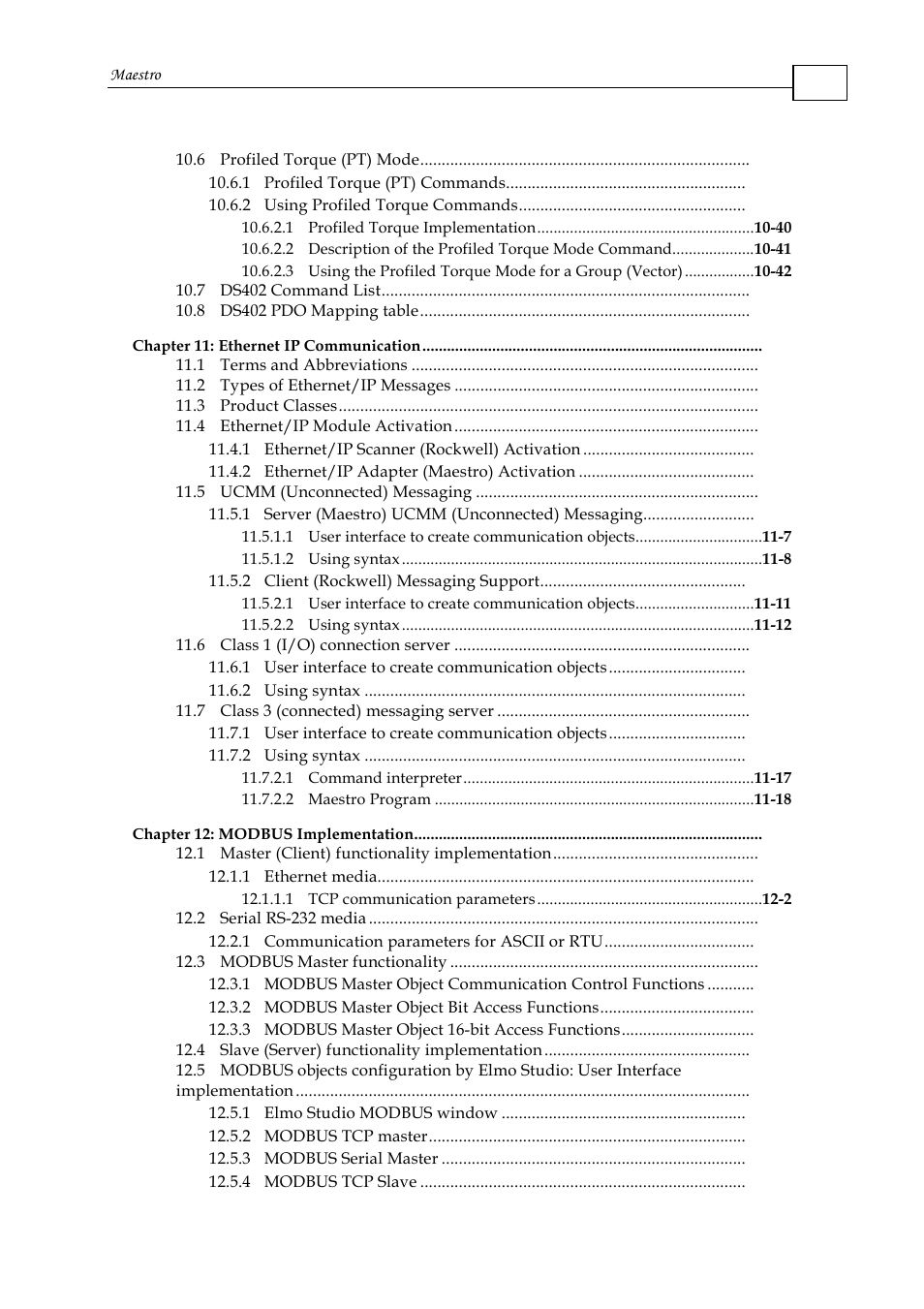 ElmoMC Multi-Axis Motion Controller-Maestro User Manual | Page 7 / 313