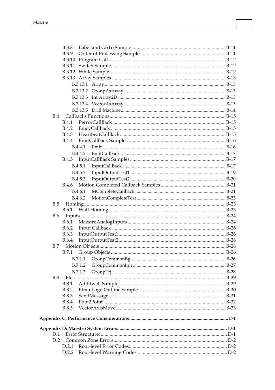 ElmoMC Multi-Axis Motion Controller-Maestro User Manual | Page 9 / 313