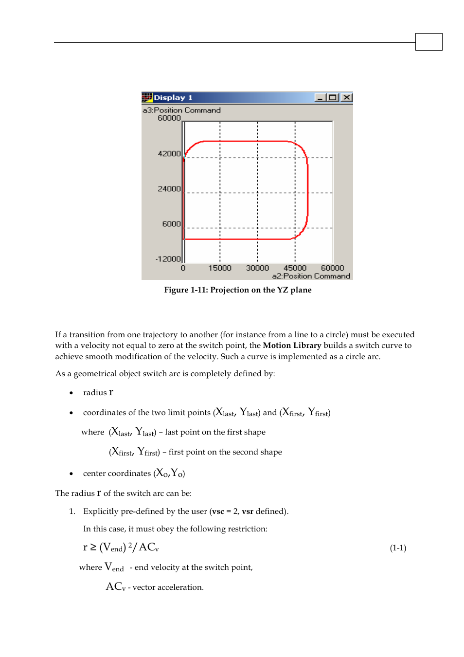 R ≥ (v | ElmoMC Multi-Axis Motion Controller-Maestro Motion Control User Manual | Page 19 / 72
