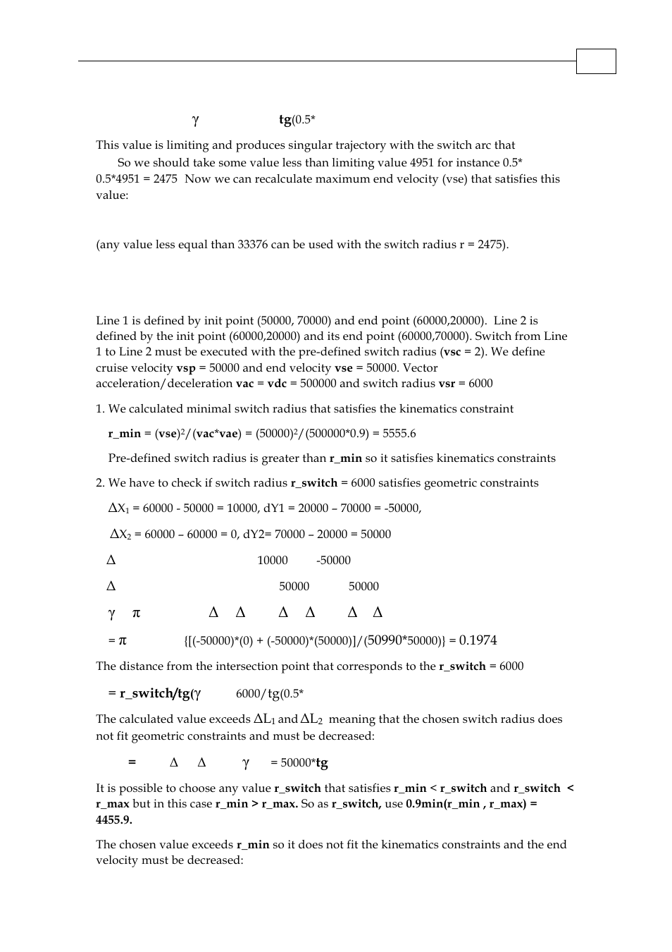Tg(γ/2), Γ = π – arccos[(δx, Π – arccos | Γ/2) | ElmoMC Multi-Axis Motion Controller-Maestro Motion Control User Manual | Page 24 / 72