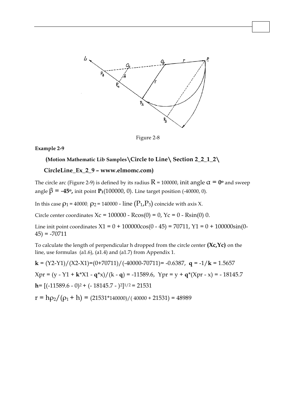 R = hρ | ElmoMC Multi-Axis Motion Controller-Maestro Motion Control User Manual | Page 35 / 72