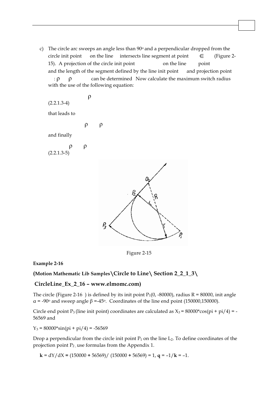R – r), R – ρ, 2rr = – 2rρ | R = [2rρ | ElmoMC Multi-Axis Motion Controller-Maestro Motion Control User Manual | Page 40 / 72