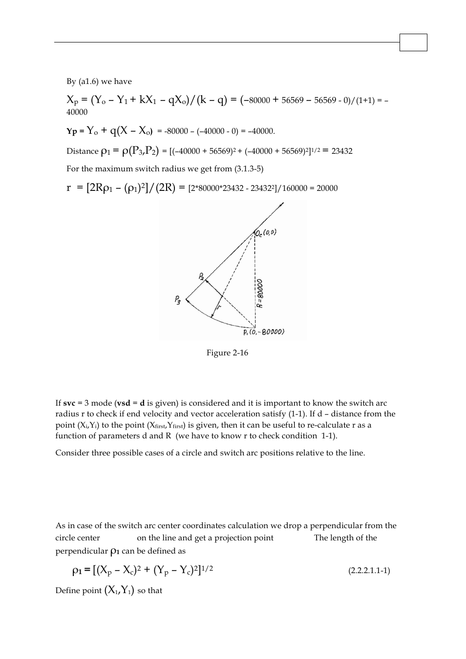 1 line continues outside the circle (figure 2-17), K – q), Q(x – x | R = [2rρ | ElmoMC Multi-Axis Motion Controller-Maestro Motion Control User Manual | Page 41 / 72