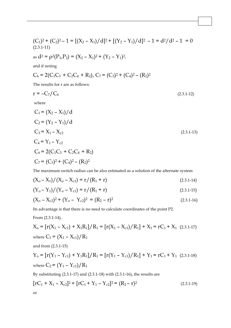 1 = [(x, 1 = d, R = –c | R/(r | ElmoMC Multi-Axis Motion Controller-Maestro Motion Control User Manual | Page 54 / 72