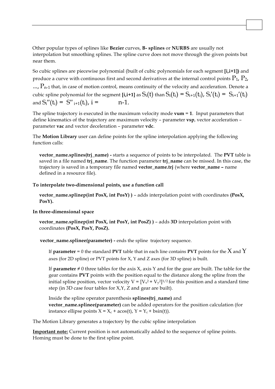 I = 1,2,…,n-1 | ElmoMC Multi-Axis Motion Controller-Maestro Motion Control User Manual | Page 7 / 72