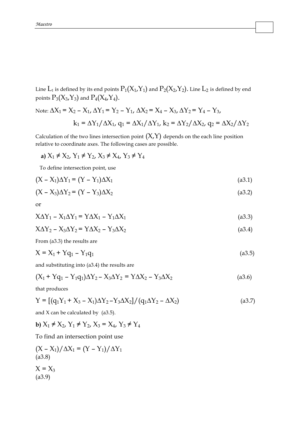 X,y), X – x, Y – y | X = x, Y = [(q | ElmoMC Multi-Axis Motion Controller-Maestro Motion Control User Manual | Page 70 / 72