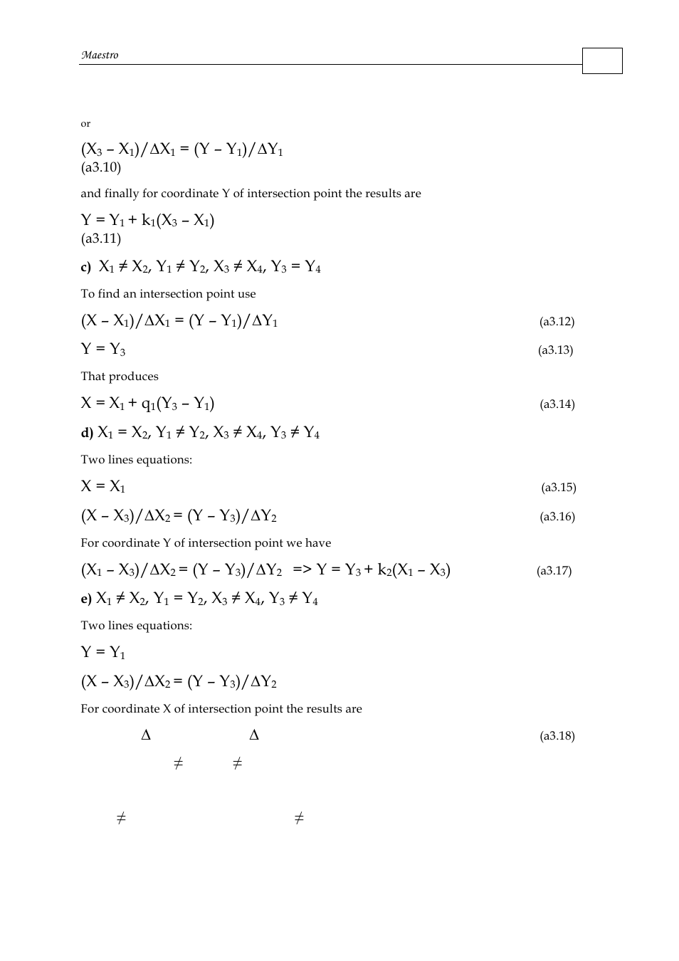 Y – y, X – x, Y = y | X = x | ElmoMC Multi-Axis Motion Controller-Maestro Motion Control User Manual | Page 71 / 72