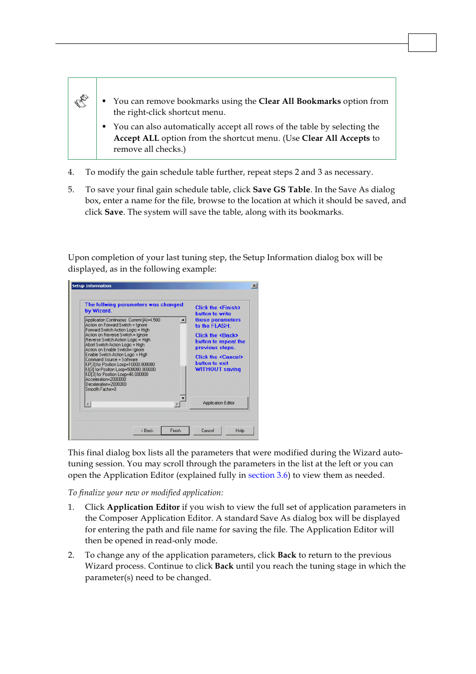 12 saving your application | ElmoMC SimplIQ Servo Drives Composer User Manual User Manual | Page 46 / 101