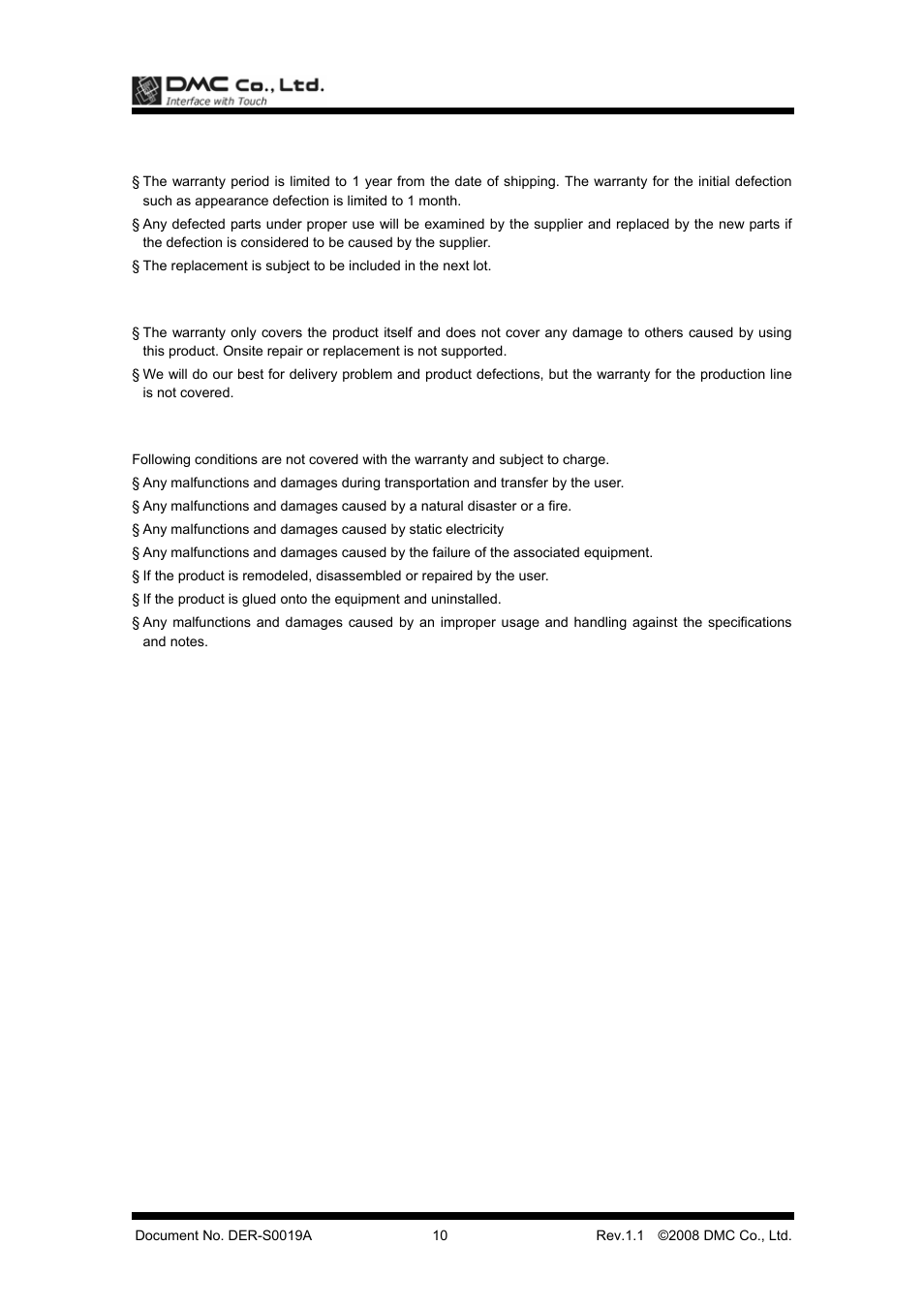 DMC TSC-35/RU User Manual | Page 11 / 13