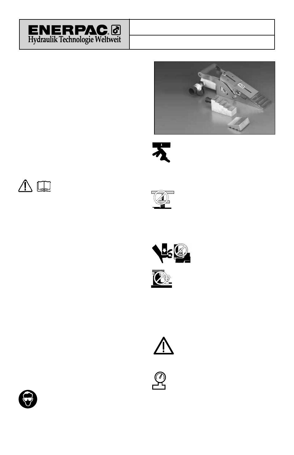 Enerpac LW-Series User Manual | Page 10 / 59