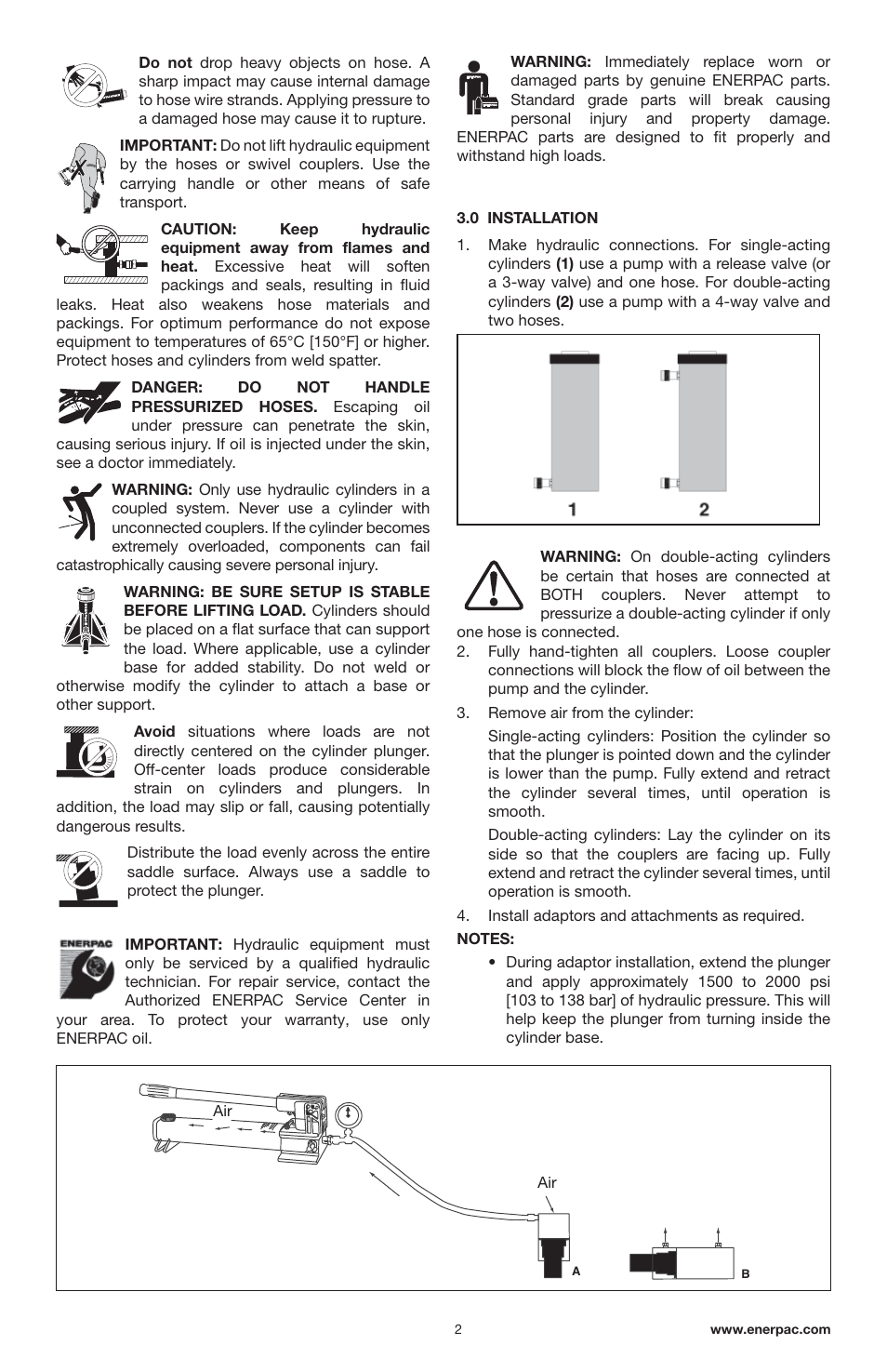 Enerpac RSM-Series User Manual | Page 2 / 52