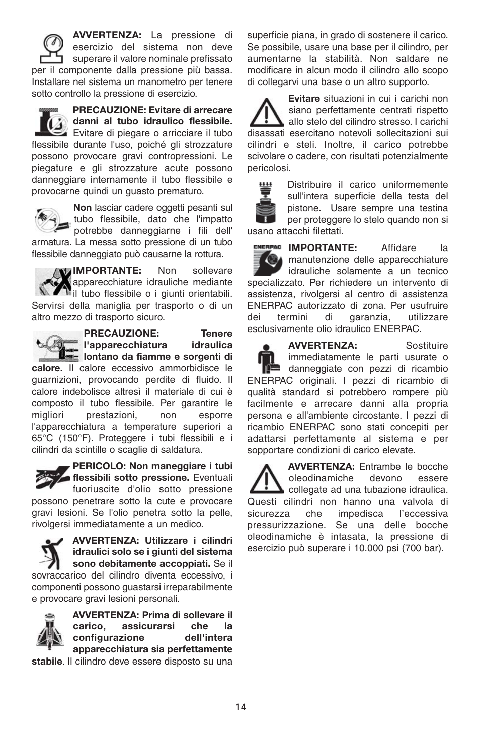 Enerpac BRD-Series User Manual | Page 14 / 32