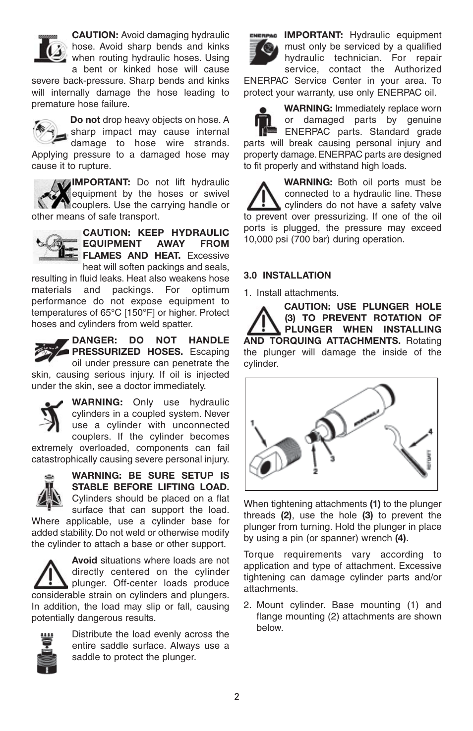 Enerpac BRD-Series User Manual | Page 2 / 32