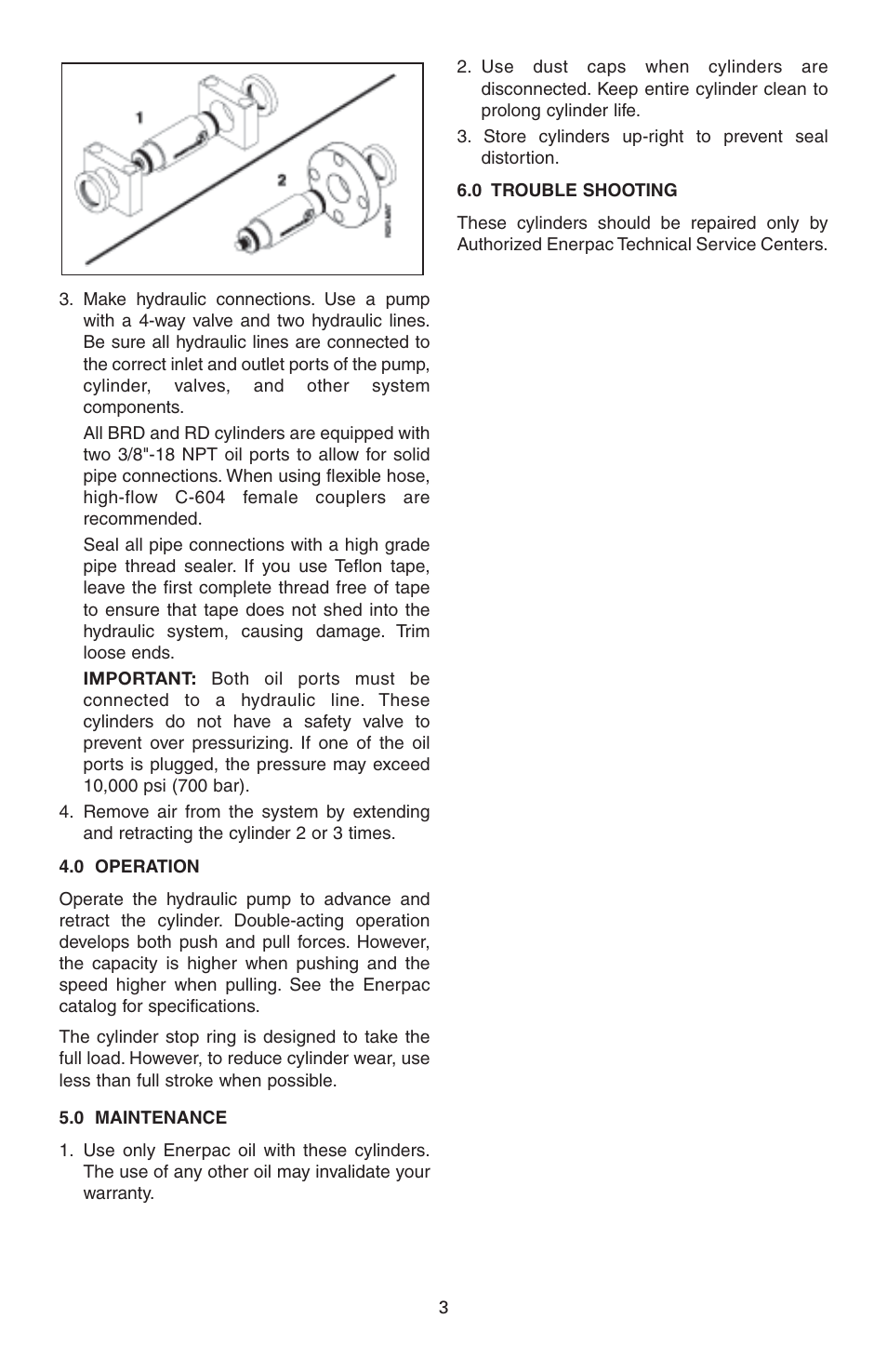 Enerpac BRD-Series User Manual | Page 3 / 32