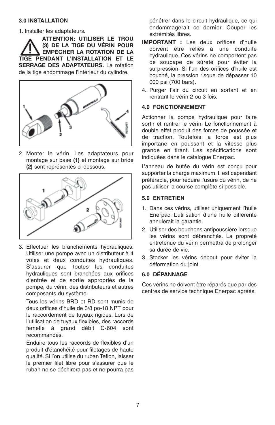 Enerpac BRD-Series User Manual | Page 7 / 32