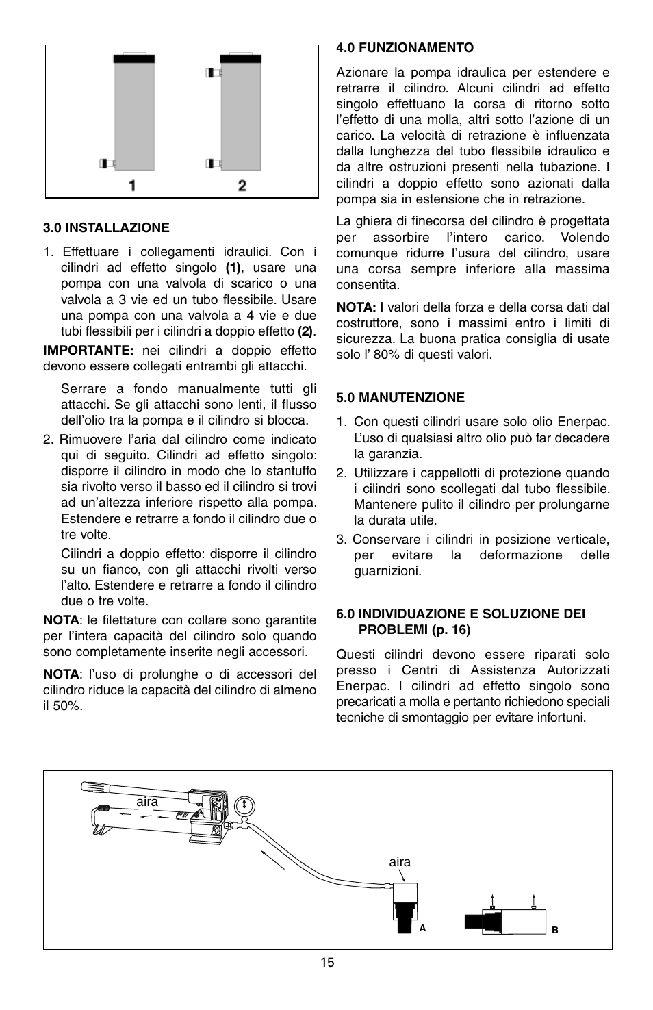 Enerpac RAC-Series User Manual | Page 15 / 36