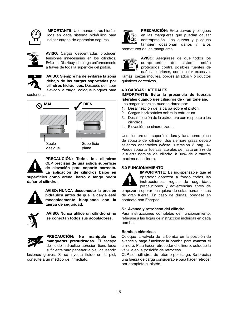 Enerpac CLP-Series User Manual | Page 15 / 32