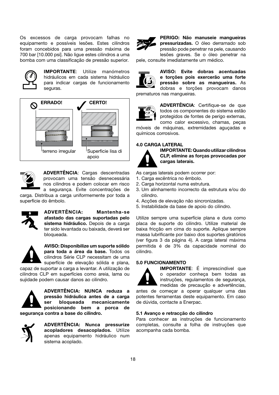 Enerpac CLP-Series User Manual | Page 18 / 32