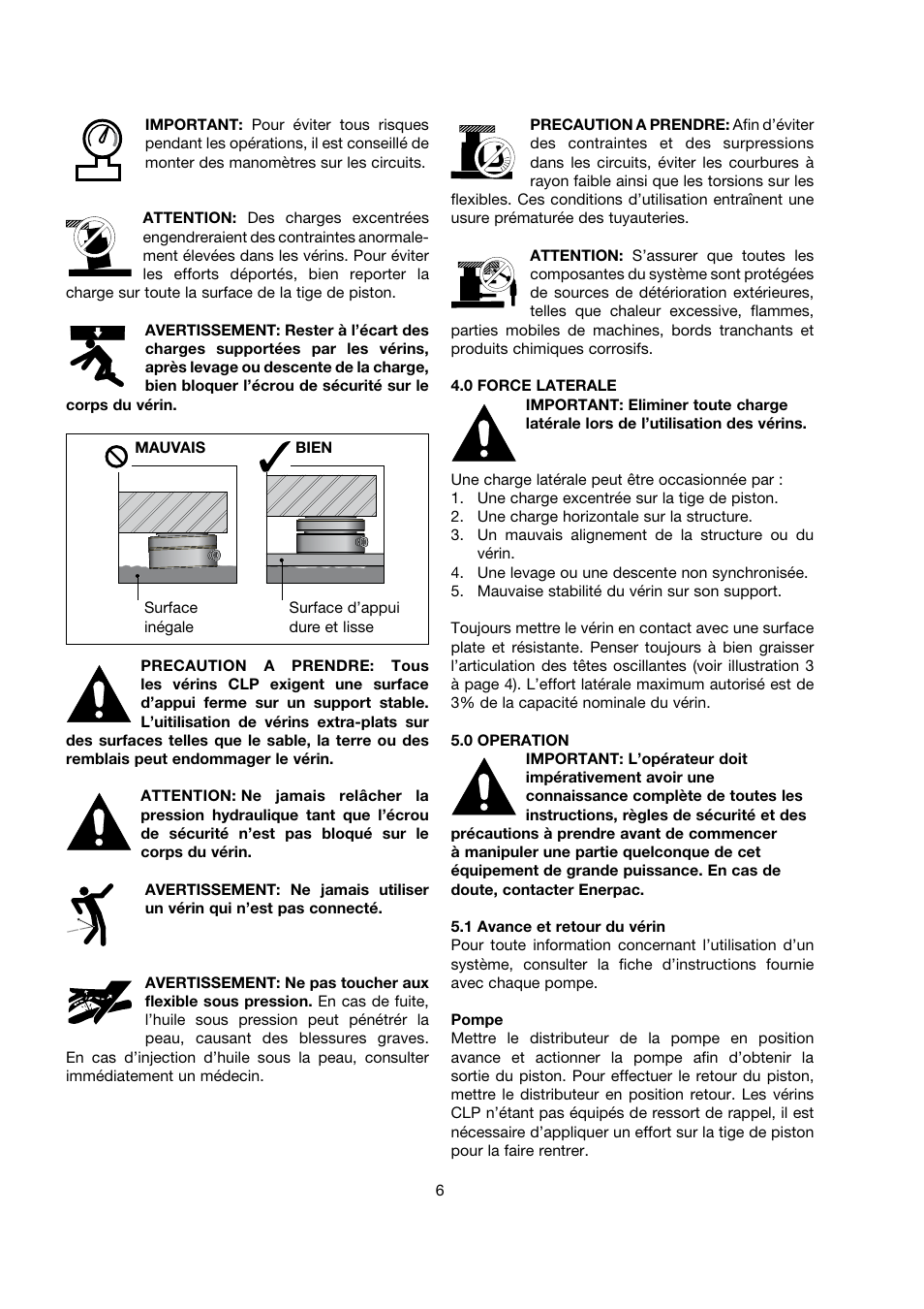 Enerpac CLP-Series User Manual | Page 6 / 32