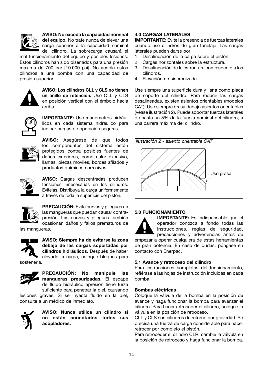 Enerpac CLS-Series User Manual | Page 14 / 28