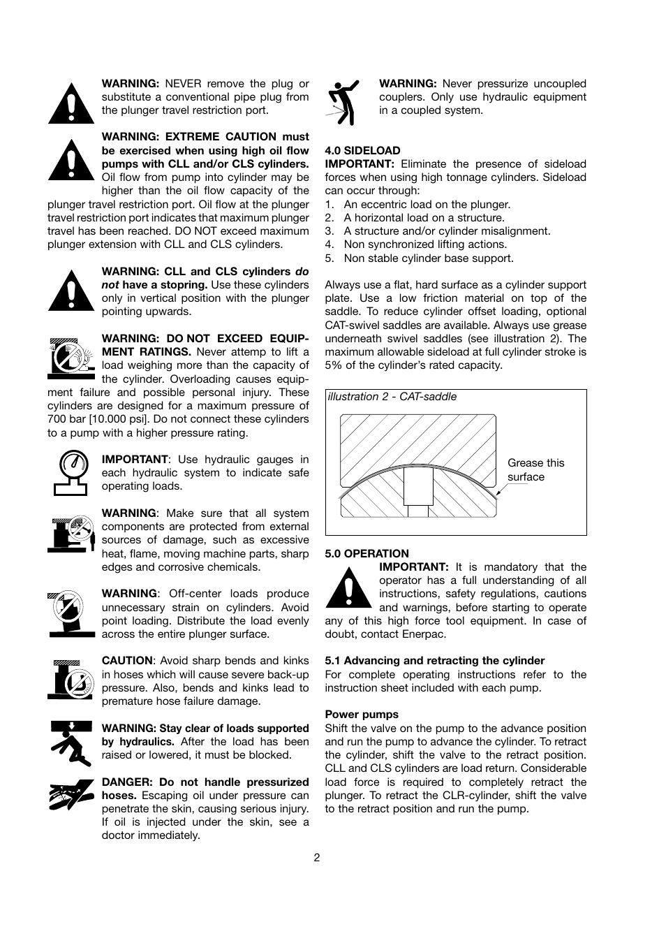 Enerpac CLS-Series User Manual | Page 2 / 28