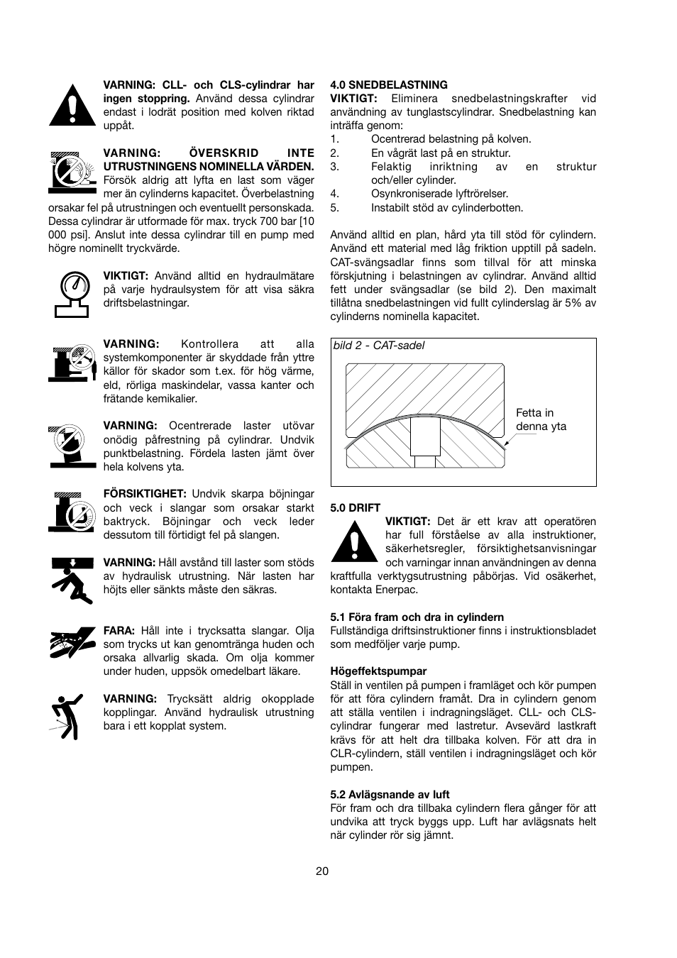 Enerpac CLS-Series User Manual | Page 20 / 28