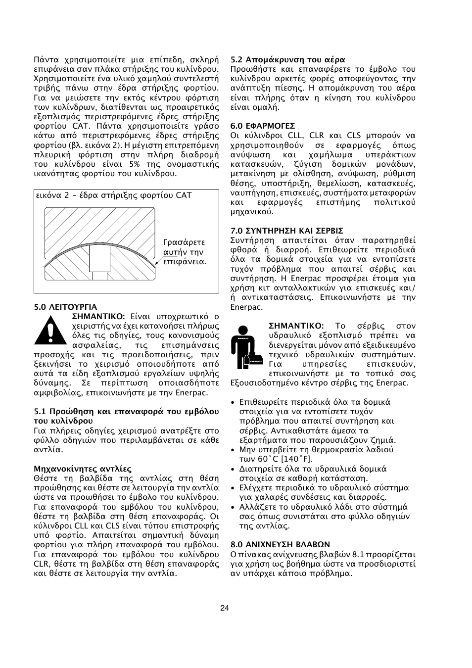 Enerpac CLS-Series User Manual | Page 24 / 28