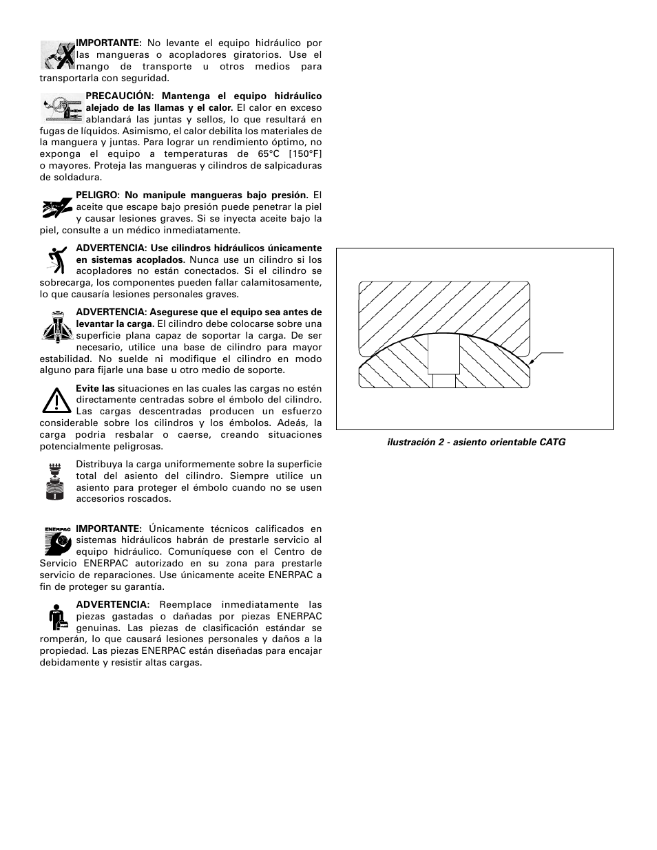 Enerpac CLSG-Series User Manual | Page 14 / 28