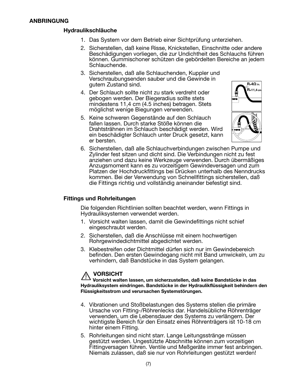 Enerpac THQ-Series User Manual | Page 7 / 32