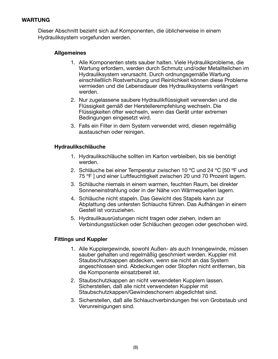 Enerpac THQ-Series User Manual | Page 8 / 32