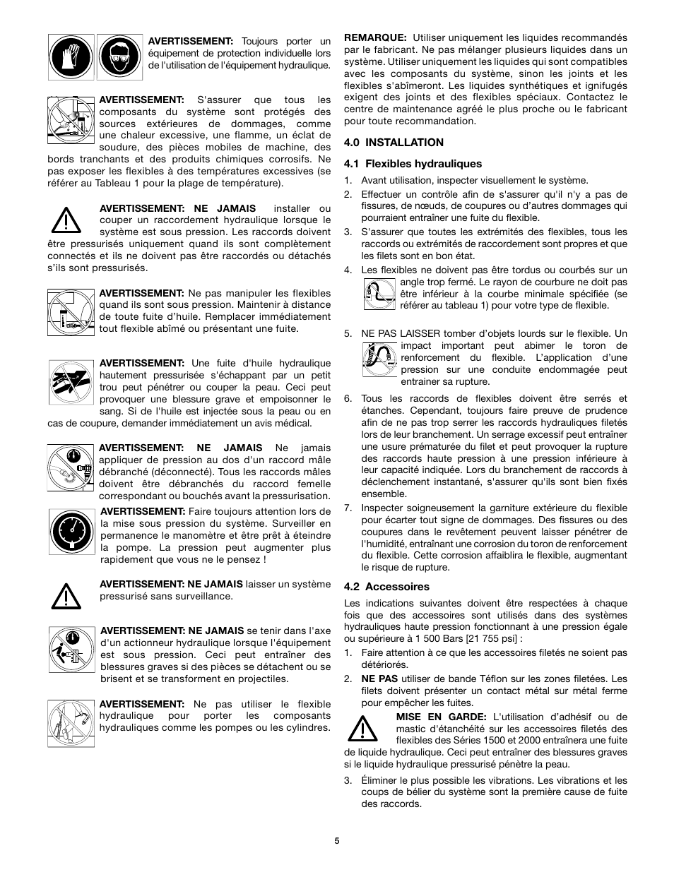 Enerpac HT-Series User Manual | Page 5 / 36